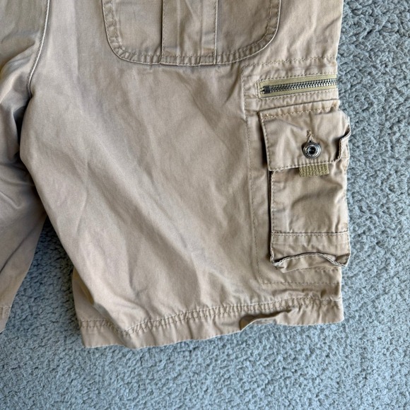Tommy Hilfiger Mens Cargo Shorts Tan Khaki Multi Pocket Cotton Size 30 - Picture 15 of 15